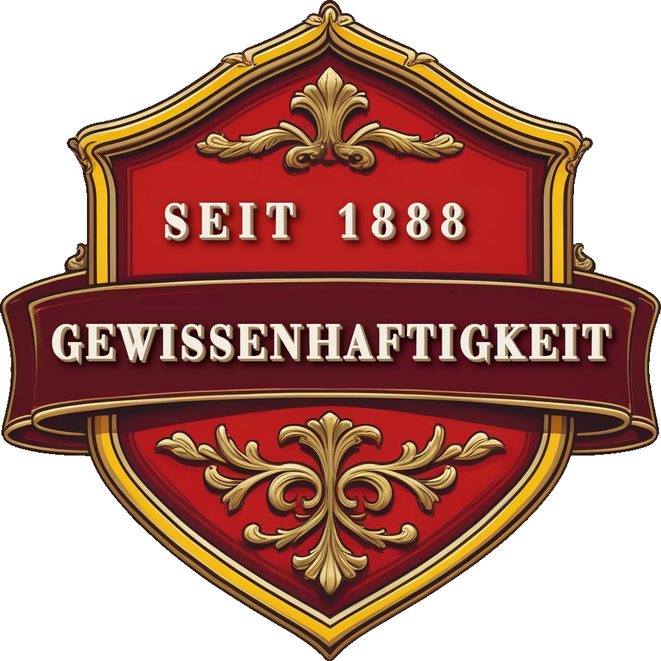 Gewissenhaftigkeit seit 1888